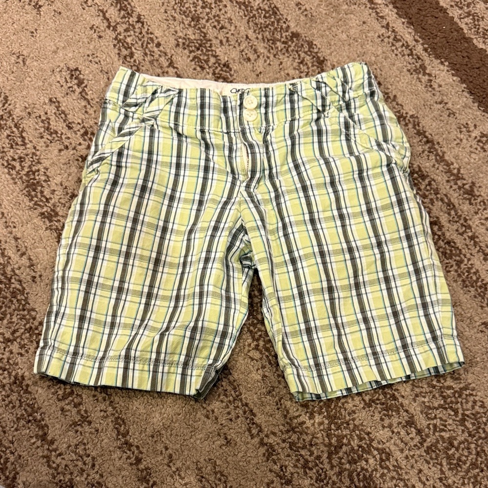 Old Navy Plaid Kids Shorts